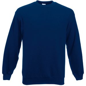 Толстовка «Set-In Sweat», темно-синий_S, 80% х/б, 20% п/э, 280 г/м2 - фото