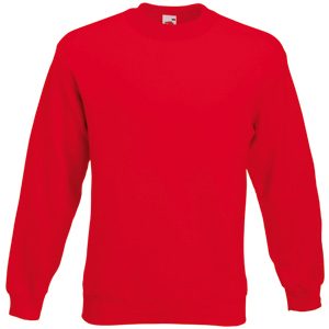 Толстовка «Set-In Sweat», красный_S, 80% х/б, 20% п/э, 280 г/м2 - фото