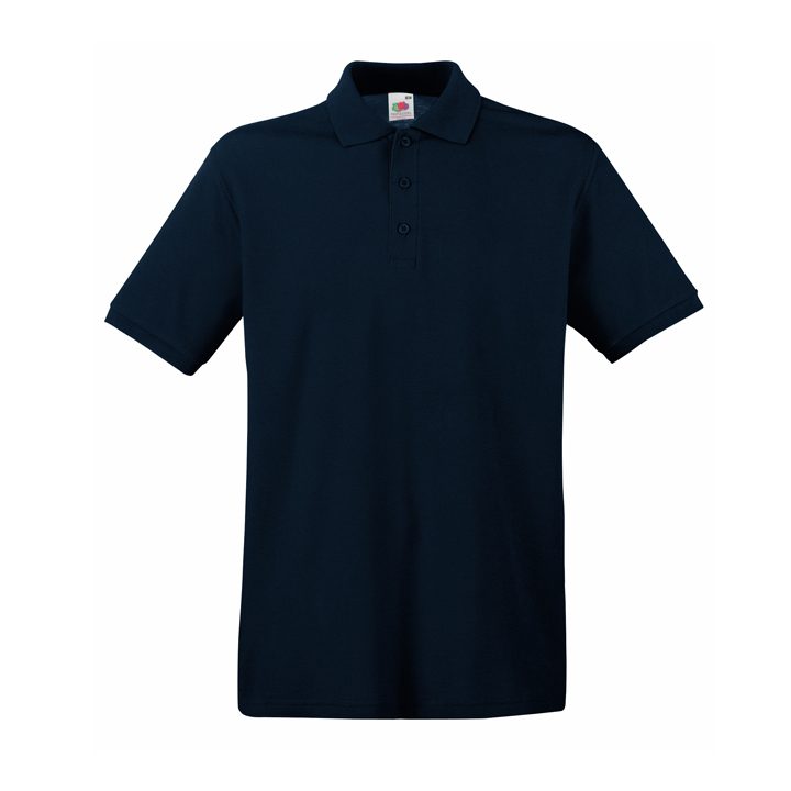 Поло «Premium Polo», глубокий темно-синий_2XL, 100% х/б, 180 г/м2 - фото