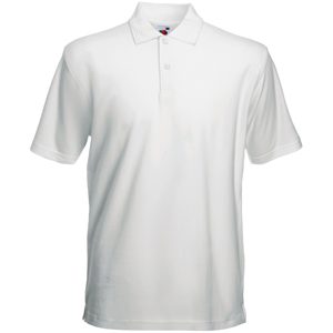 Поло «Heavy Polo», белый_XL, 100% х/б, 230 г/м2 - фото