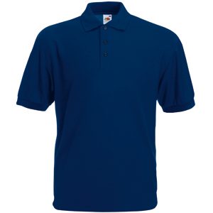 Поло «65/35 Polo», темно-синий_S, 65% п/э, 35% х/б, 180 г/м2 - фото