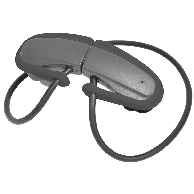 Наушники bluetooth беспроводные «Sprinter», черный, 15х16,5х5см, пластик - фото