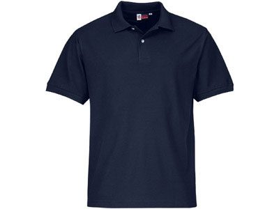 Рубашка поло «Boston» мужская, темно-синий ( 2XL ) - фото