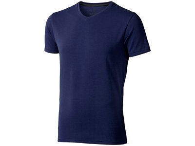 Футболка «Kawartha» мужская с V-образным вырезом, темно-синий ( 3XL ) - фото