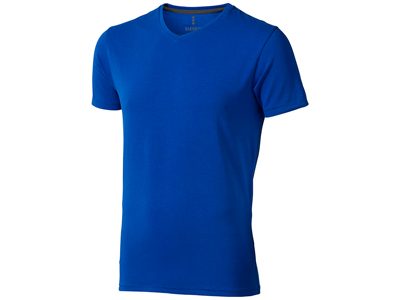 Футболка «Kawartha» мужская с V-образным вырезом, синий ( 3XL ) - фото