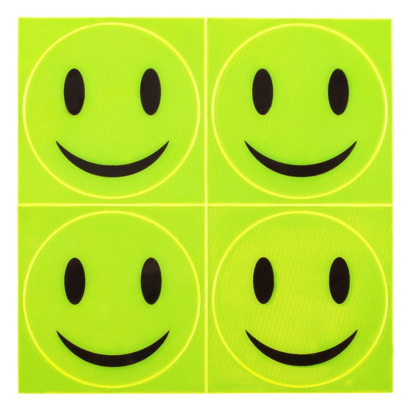 Пешеходный светоотражатеть Sticker Smile - фото