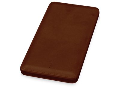 Портативное зарядное устройство, 10000 mAh, коричневый - фото
