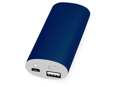 Портативное зарядное устройство, 4400 mAh, темно-синий - фото