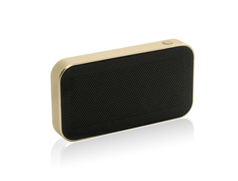 Беспроводная Bluetooth колонка microSpeaker Limited Edition, светло-золотистая - фото
