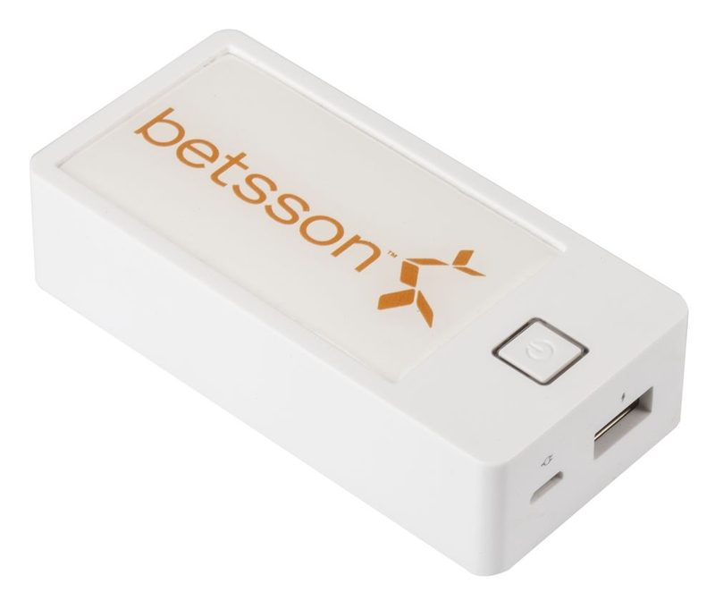 Универсальный внешний аккумулятор Brandcharger 4400 mAh, белый - фото