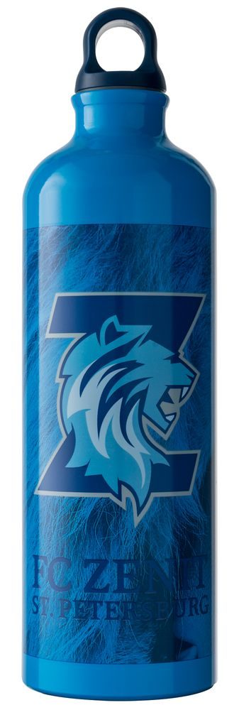Бутылка для воды FC Zenit, синяя - фото