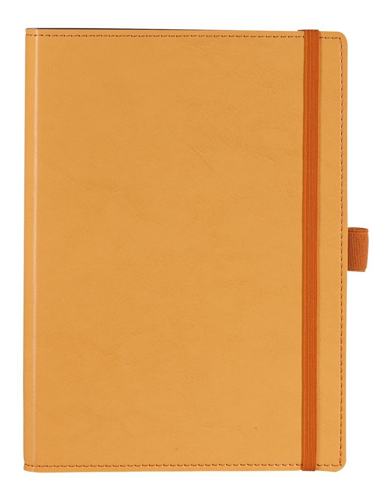 Ежедневник Soft Book, мягкая обложка, недатированный, оранжевый - фото