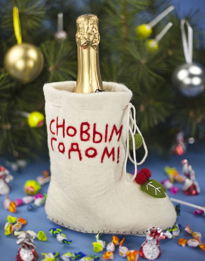 Валенок «С Новым Годом» - фото