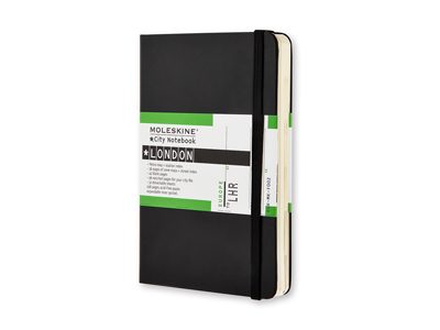 Записная книжка Moleskine City London (Лондон), Pocket (9×14 см), черный - фото