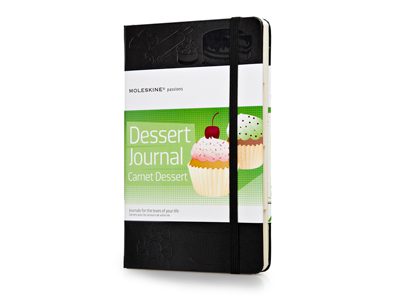 Записная книжка Moleskine Passion Dessert (Десерт), Large (13×21см), черный - фото
