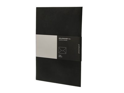 Папка-конверт Moleskine Folio, A4, черный - фото