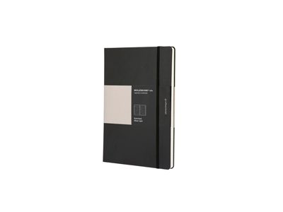 Записная книжка Moleskine Folio (в линейку), A4, черный - фото