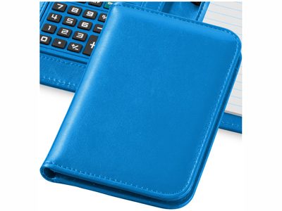 Блокнот А6 «Smarti» с калькулятором, светло-синий - фото
