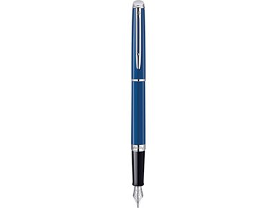 Ручка перьевая Waterman модель Hemisphere Blue Obsession в футляре - фото