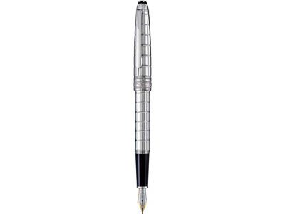 Ручка перьевая Meisterstück Solitaire Platinum-Plated Facet Classique. Montblanc - фото