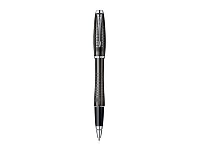 Ручка роллер Parker модель Urban Premium Metallic Black Chiselled в футляре - фото