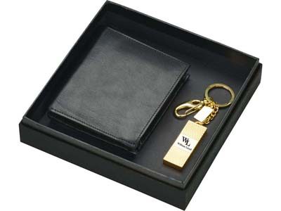 Набор William Lloyd : портмоне, флеш-карта USB 2.0 на 8 Gb - фото