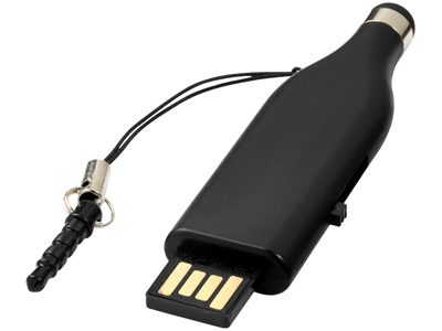 Флешка-стилус USB 2.0 на 4 Gb, черный ( 4Gb ) - фото