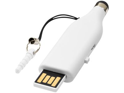 Флешка-стилус USB 2.0 на 4 Gb, белый ( 4Gb ) - фото