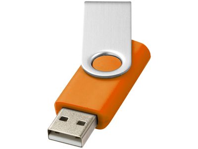 Флеш-карта «Rotate Basic» USB 2.0 на 2 Гб, оранжевый ( 2Gb ) - фото