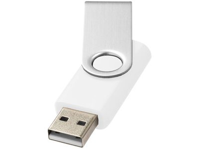 Флеш-карта «Rotate» USB 2.0 на 2 Гб, белый ( 2Gb ) - фото