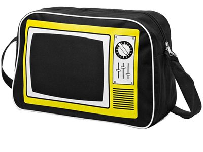 Сумка на плечо «Iconic TV»  в виде телевизора - фото