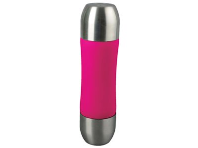 Термос на 500 мл с двумя крышками. Крышки можно использовать в качестве чашек - фото