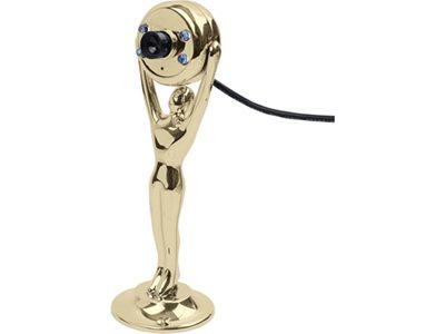 USB веб-камера с подсветкой в виде статуэтки «Оскар» - фото