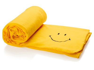 Плед Smiley в чехле - фото