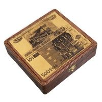 Шкатулка для денег КОНВЕРТИРУЕМАЯ ЕВРО-РУБЛЬ - фото