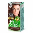 Стойкая крем-краска для волос Fitocolor 115 мл, тон 5.0 темно-русый (ФИТОкосметик) - фото