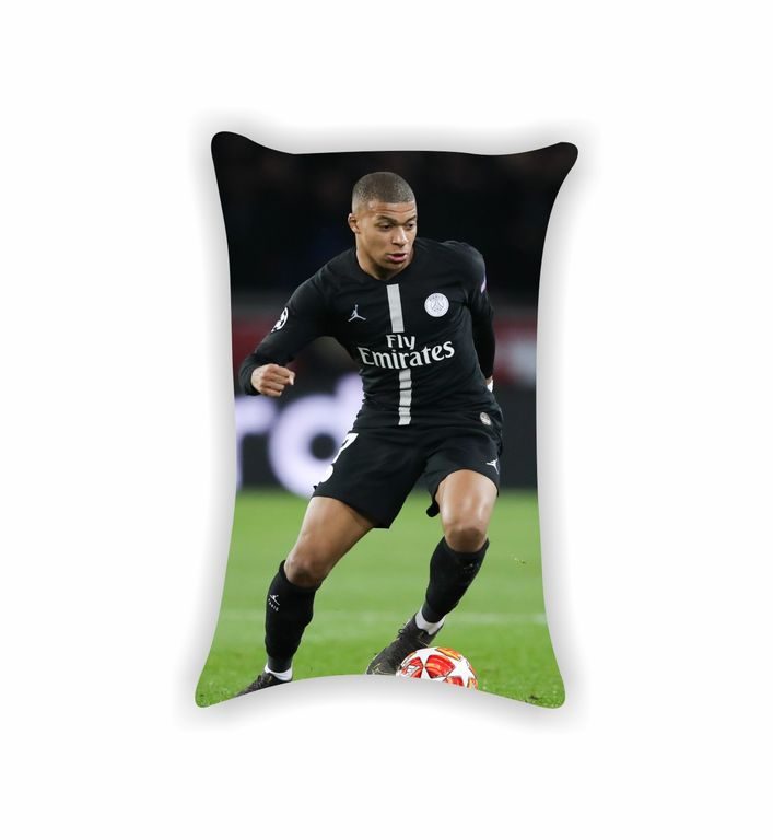Подушка Kylian Mbappe Lottin, Килиан Мбаппе Лоттен №1 - фото