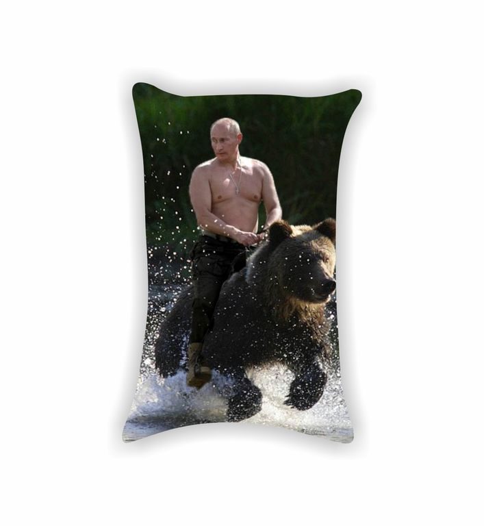 Подушка с Путиным №1 - фото