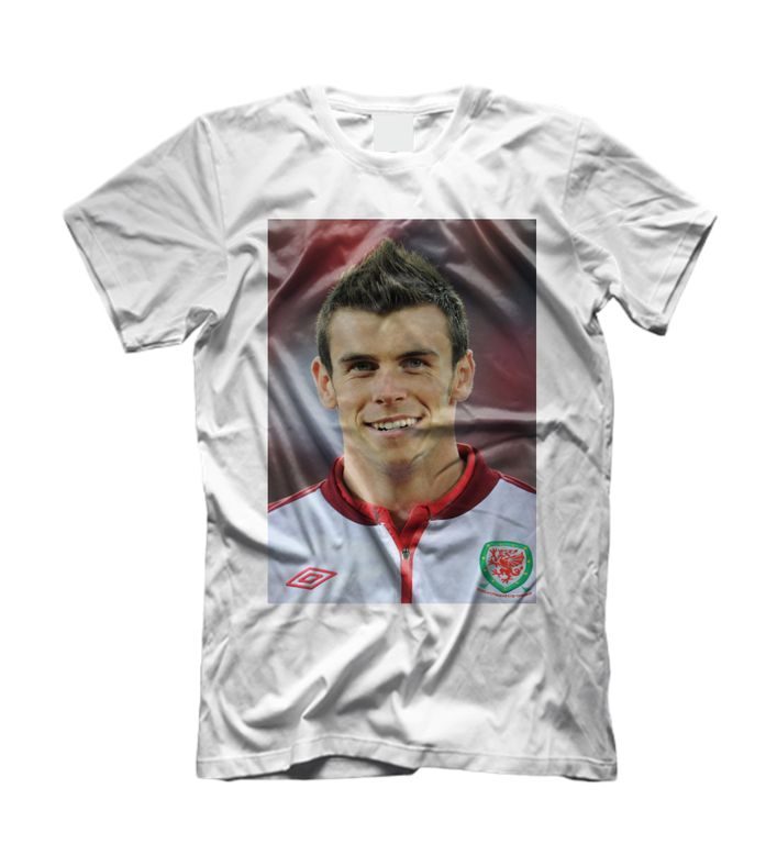 Футболка Гарет Фрэнк Бейл,Gareth Frank Bale №1 - фото