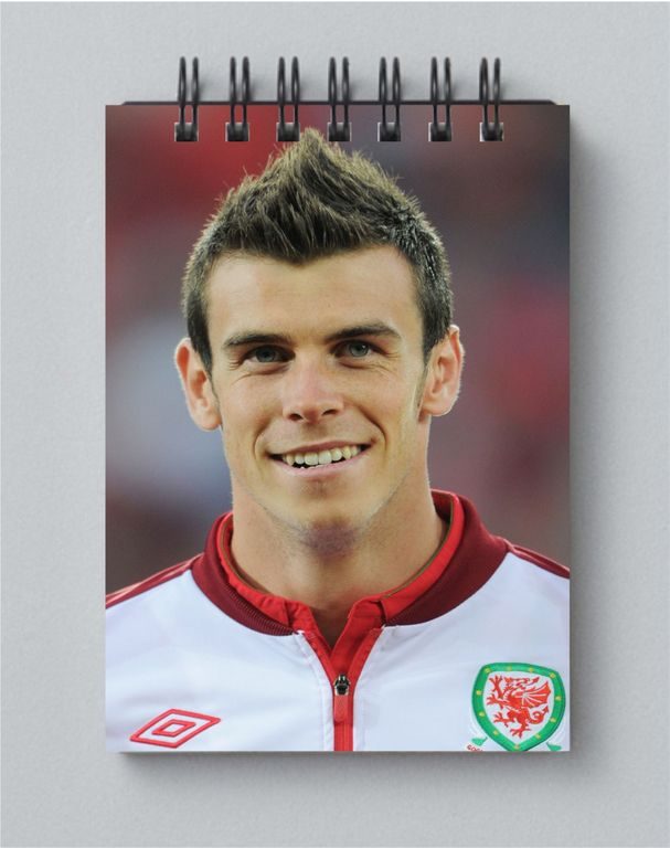 Блокнот Гарет Фрэнк Бейл,Gareth Frank Bale  №1 - фото