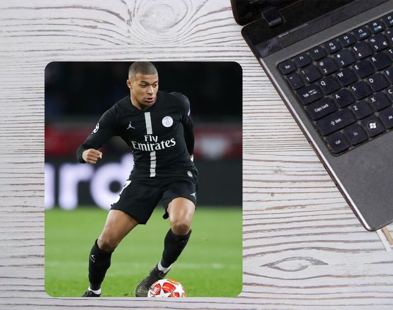 Коврик Kylian Mbappe Lottin, Килиан Мбаппе Лоттен для мышки №1 - фото