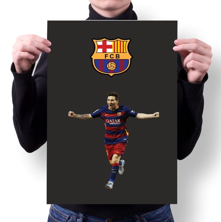Плакат Лионель Месси, Lionel Messi №1 - фото