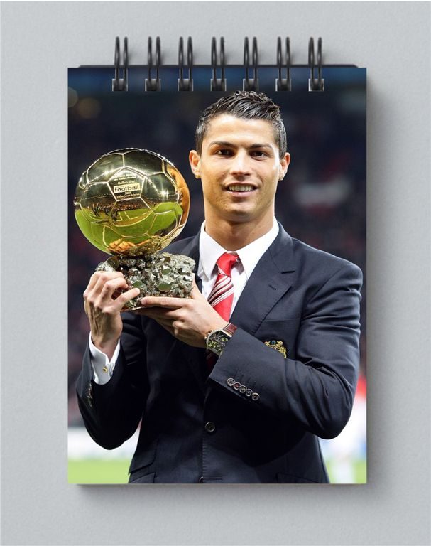 Блокнот Криштиану Роналду, Cristiano Ronaldo №1 - фото