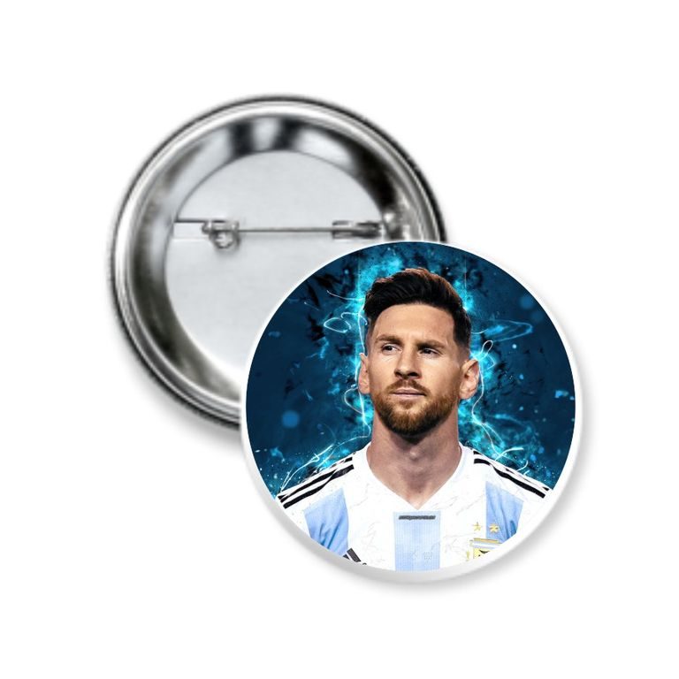 Значок Лионель Месси, Lionel Messi №1 - фото
