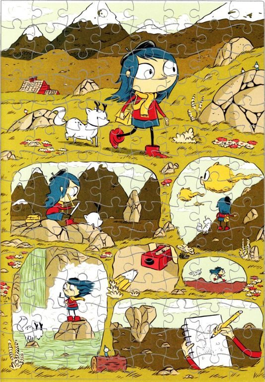 Пазл Хильда, Hilda №1 - фото