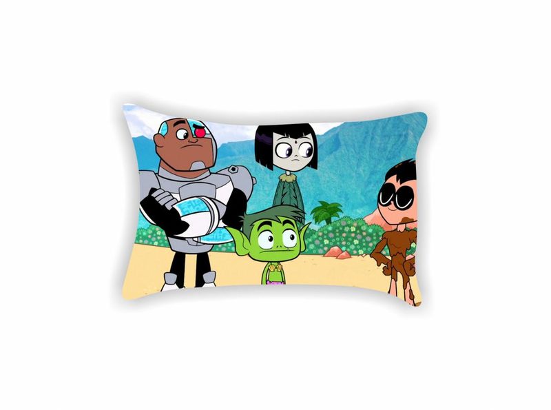 Подушка Юные Титаны Вперёд, Teen Titans Go №1 - фото