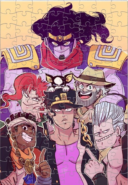 Пазл Невероятные приключения ДжоДжо, JoJo’s Bizarre Adventure №1 - фото