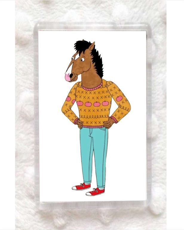 Магнит акриловый Конь БоДжек, BoJack Horseman №1 - фото