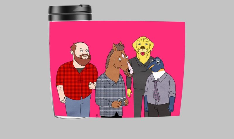 Термокружка Конь БоДжек, BoJack Horseman №1 - фото