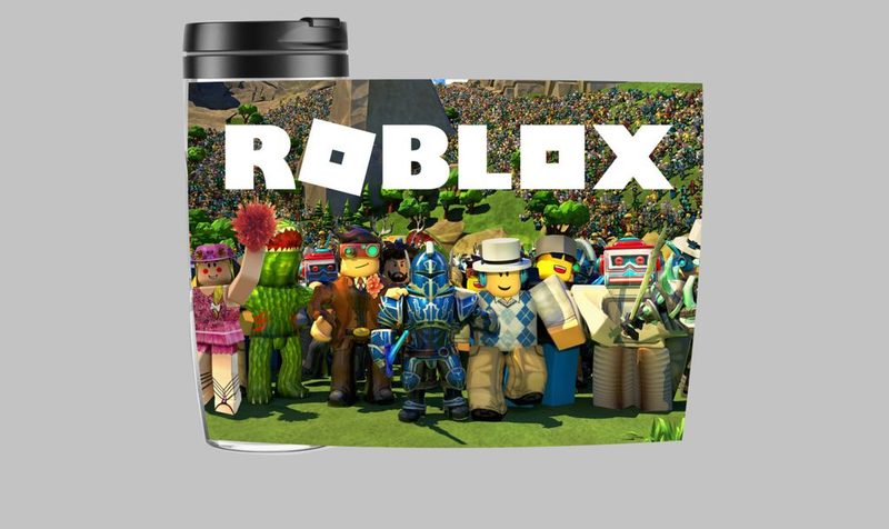Термокружка Роблокс, Roblox №1 - фото